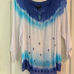 Women’s Plus Size Tie Dyed Top Sz 2X